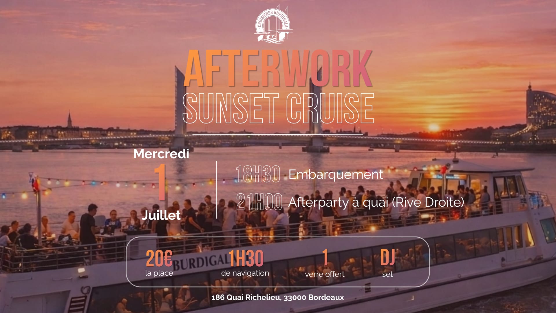 Afterwork Sunset Cruise