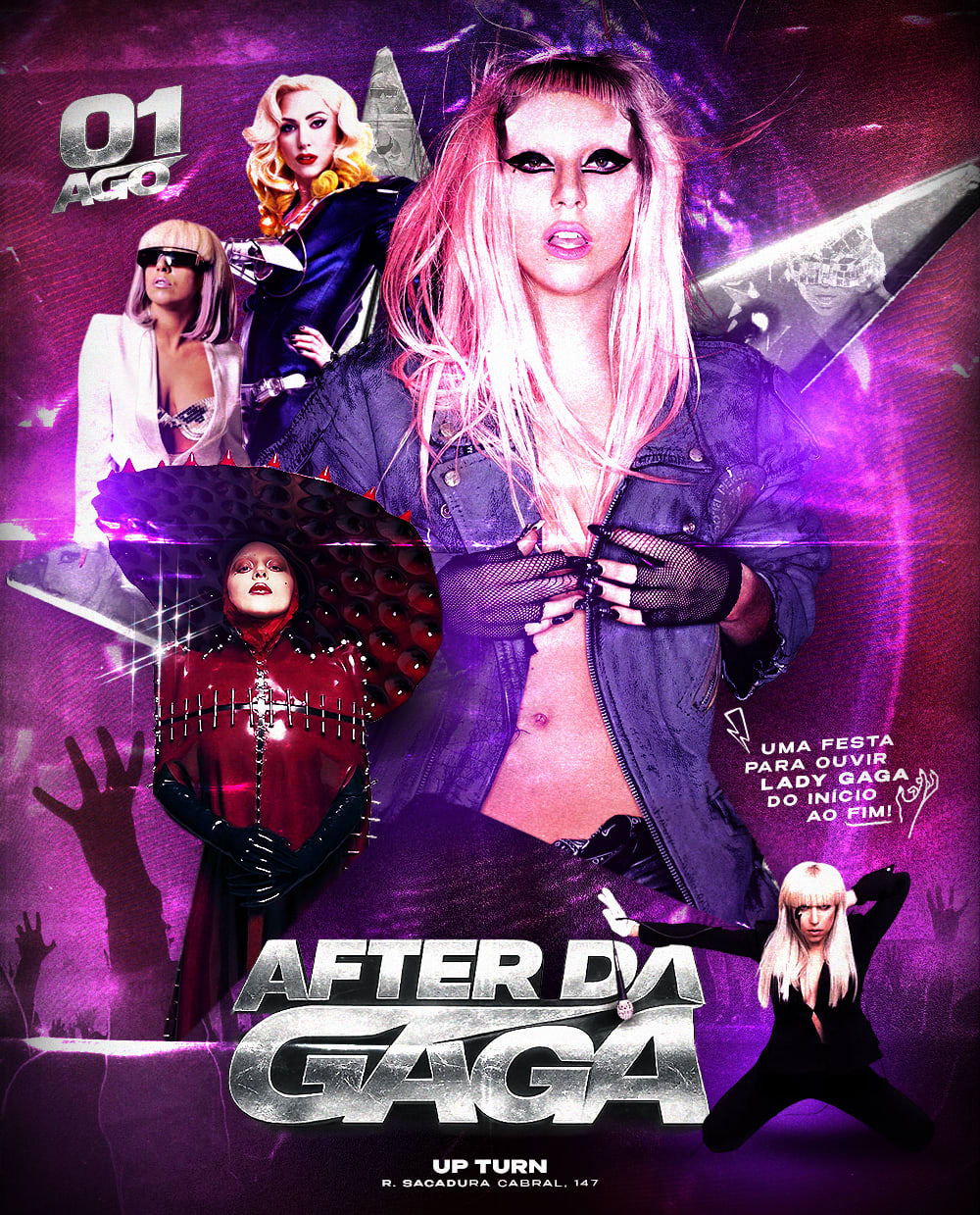Festa After Da Gaga / Dia 01 De Agosto / Up Turn