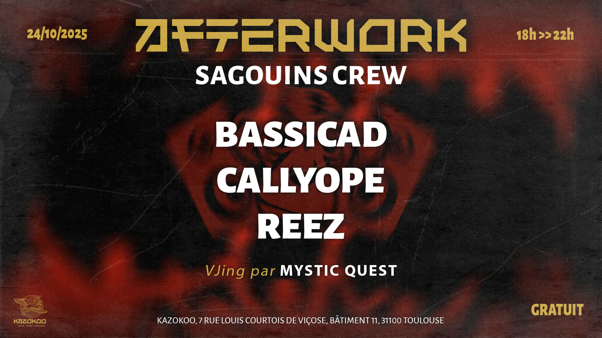 Afterwork : Sagouins Crew S'invite À Kazokoo