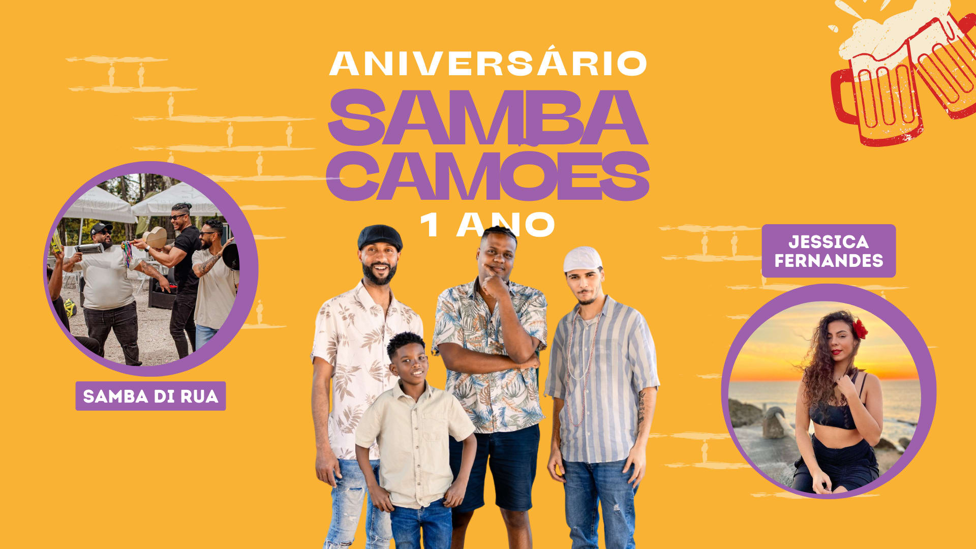 Aniversário Do Samba Camões
