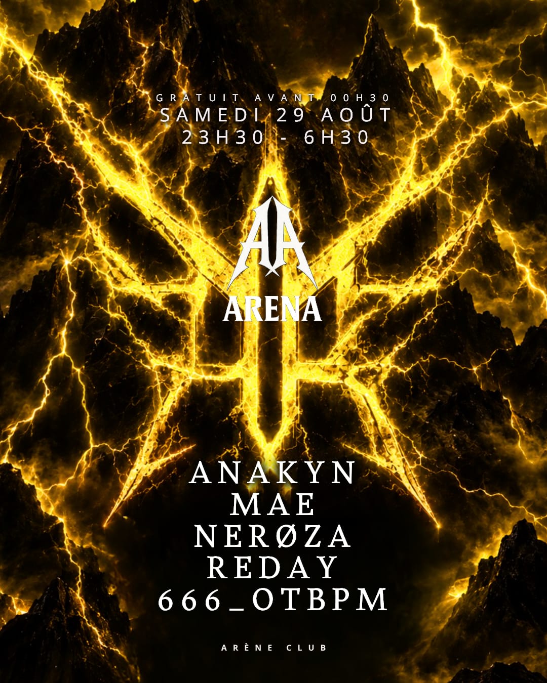 Arena : Anakyn, Mae,  Reday,  666_Otbpm, Nerøza
