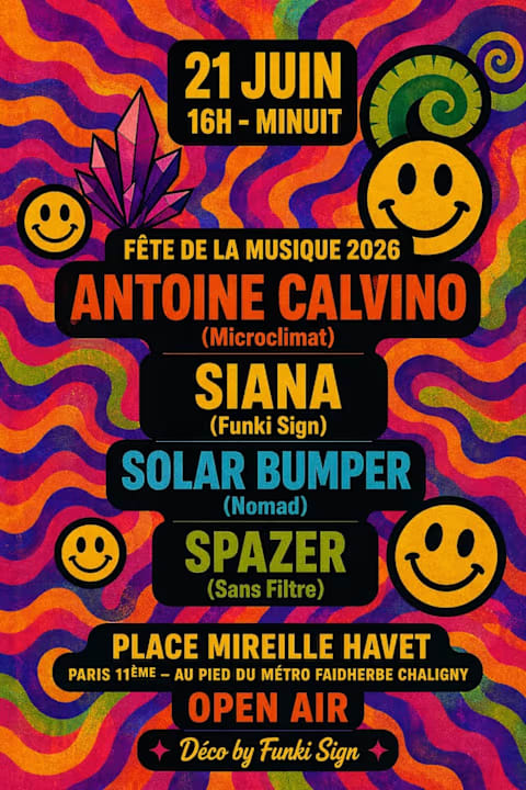 Fete De La Musique - Open Air Gratuit - House To Hardgroove