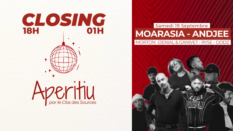 Aperitiu - Grand Closing