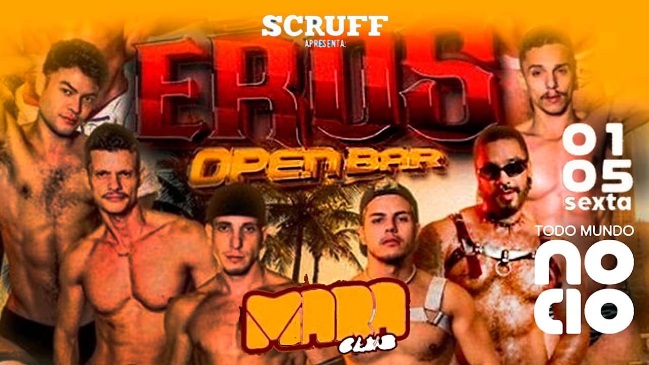 Super Eros - Todo Rio No Cio | Sexta, 01 De Maio - 23h | Mara Club