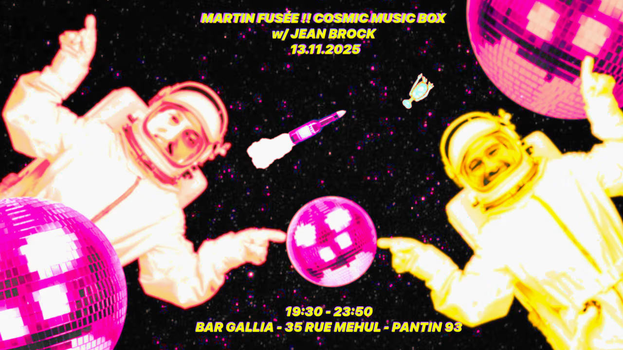 Martin Fusée !! Cosmic Music Box W/ Jean Brock