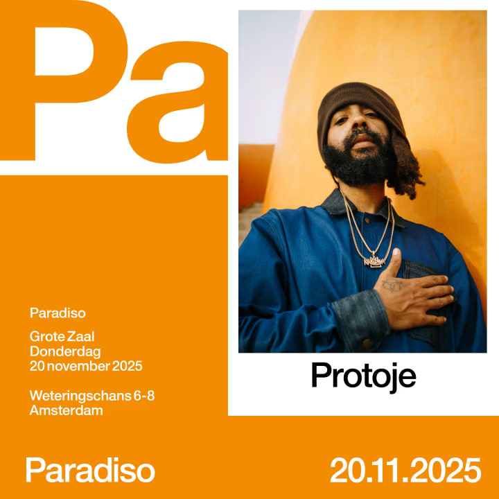 Protoje @ Paradiso