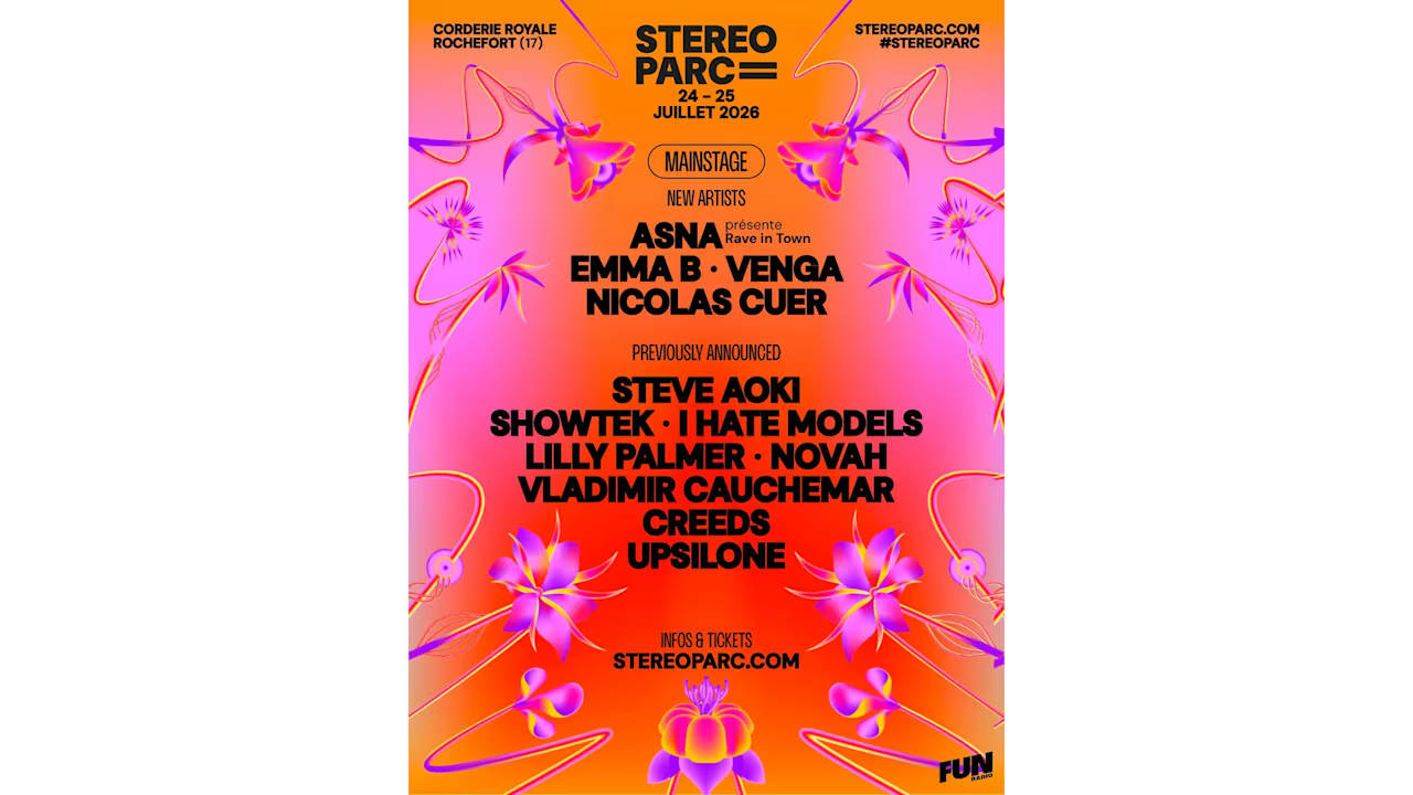 Asna Présente « Rave In Town » • Stereoparc • Rochefort