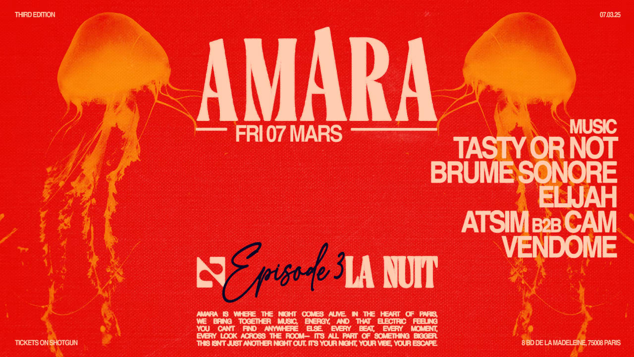 Amara 7 Mars | @Club La Nuit