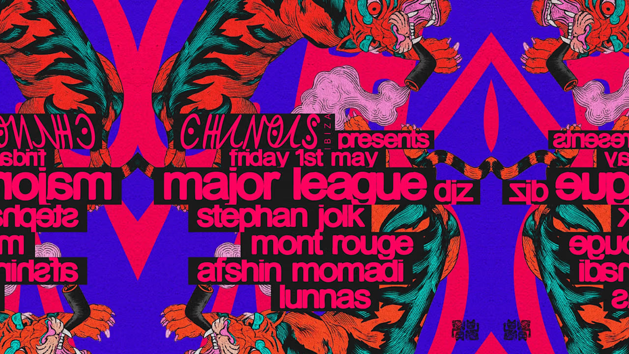 Chinois Presents: Major League Djz, Stephan Jolk, Mont Rouge, Afshin Momadi, Lunnas