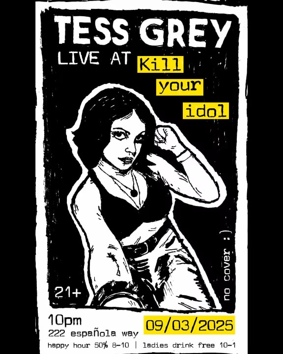 Tess Grey Live At Kill Your Idol