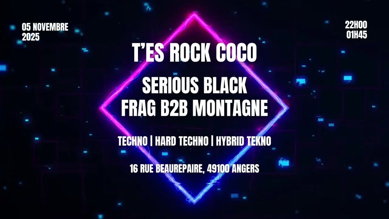 Serious Black | Frag B2b Montagne