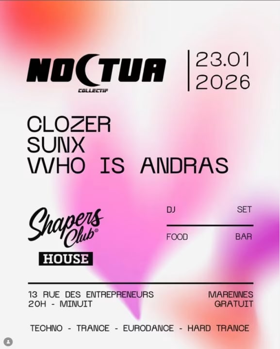 Noctua Collectif Au Shapers Club