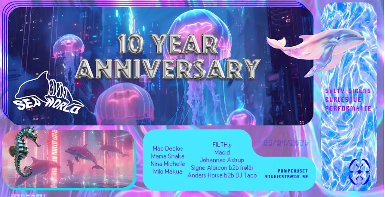 Seaworld 10 Year Anniversary: 14 Hour Daytime Party