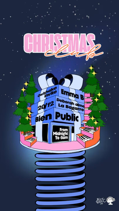 Christmas Club: Owlshake Invite Dalb B2b Emma B