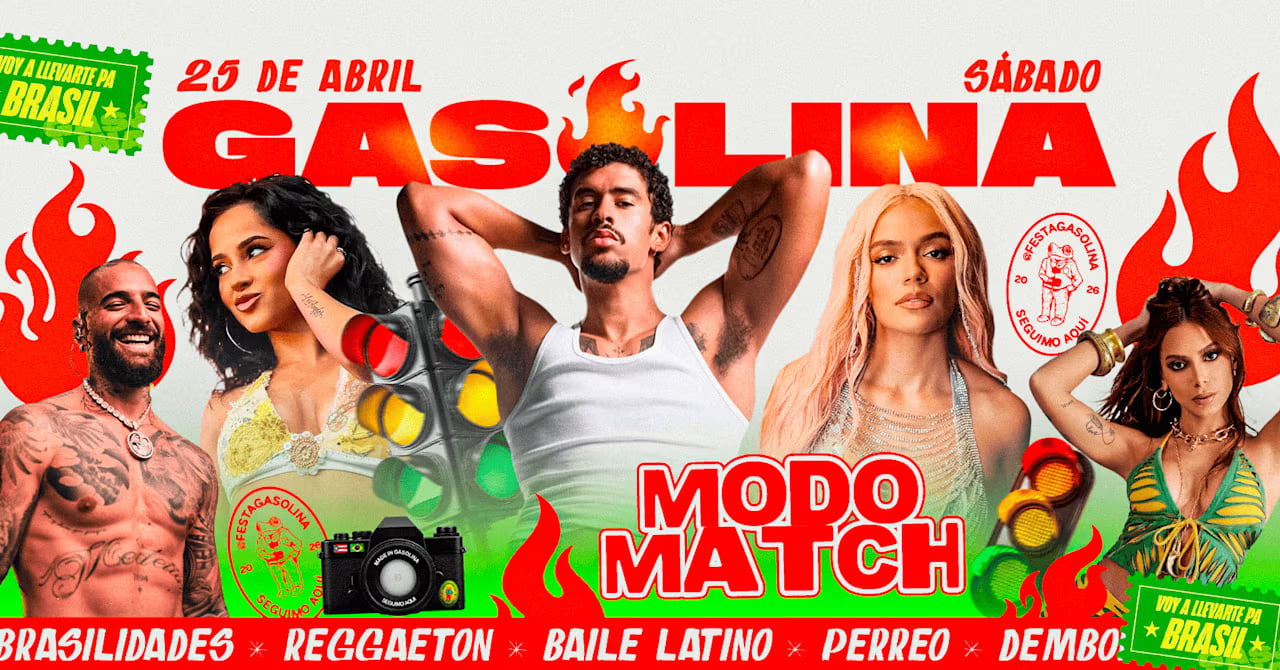 Gasolina: Noite Latina