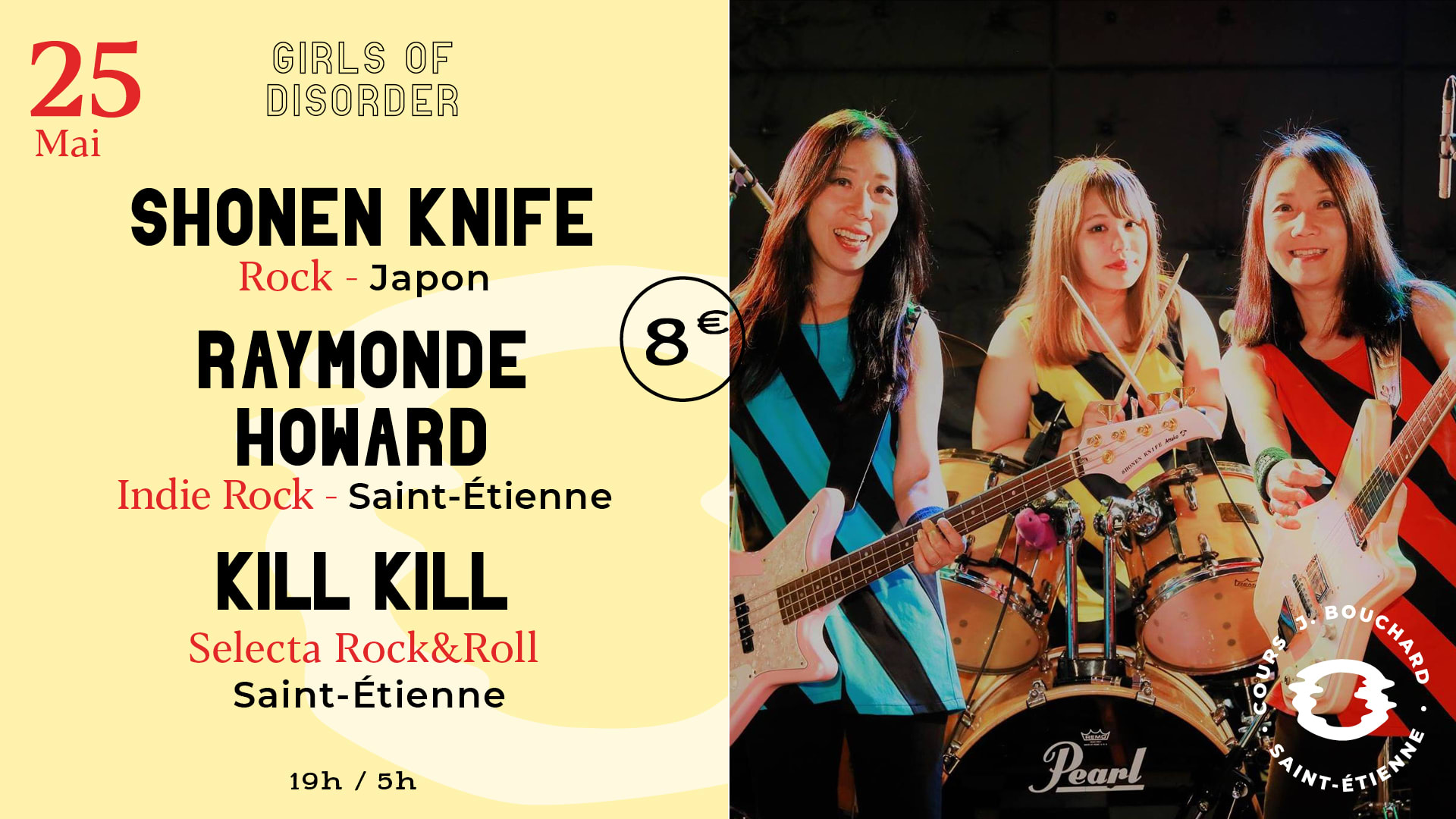 Shonen Knife W/ Raymonde Howard + Kill Kill