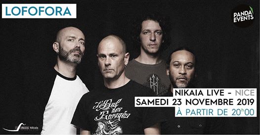 Lofofora + Darktribe · 23 Novembre · Nikaia Live · Nice