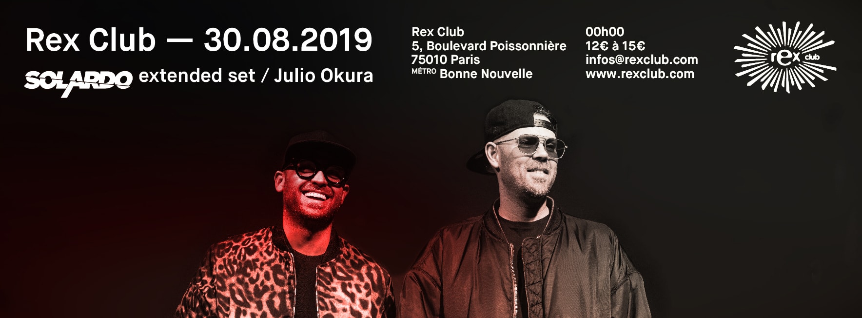 Rex Club: Solardo Extended Set & Julio Okura