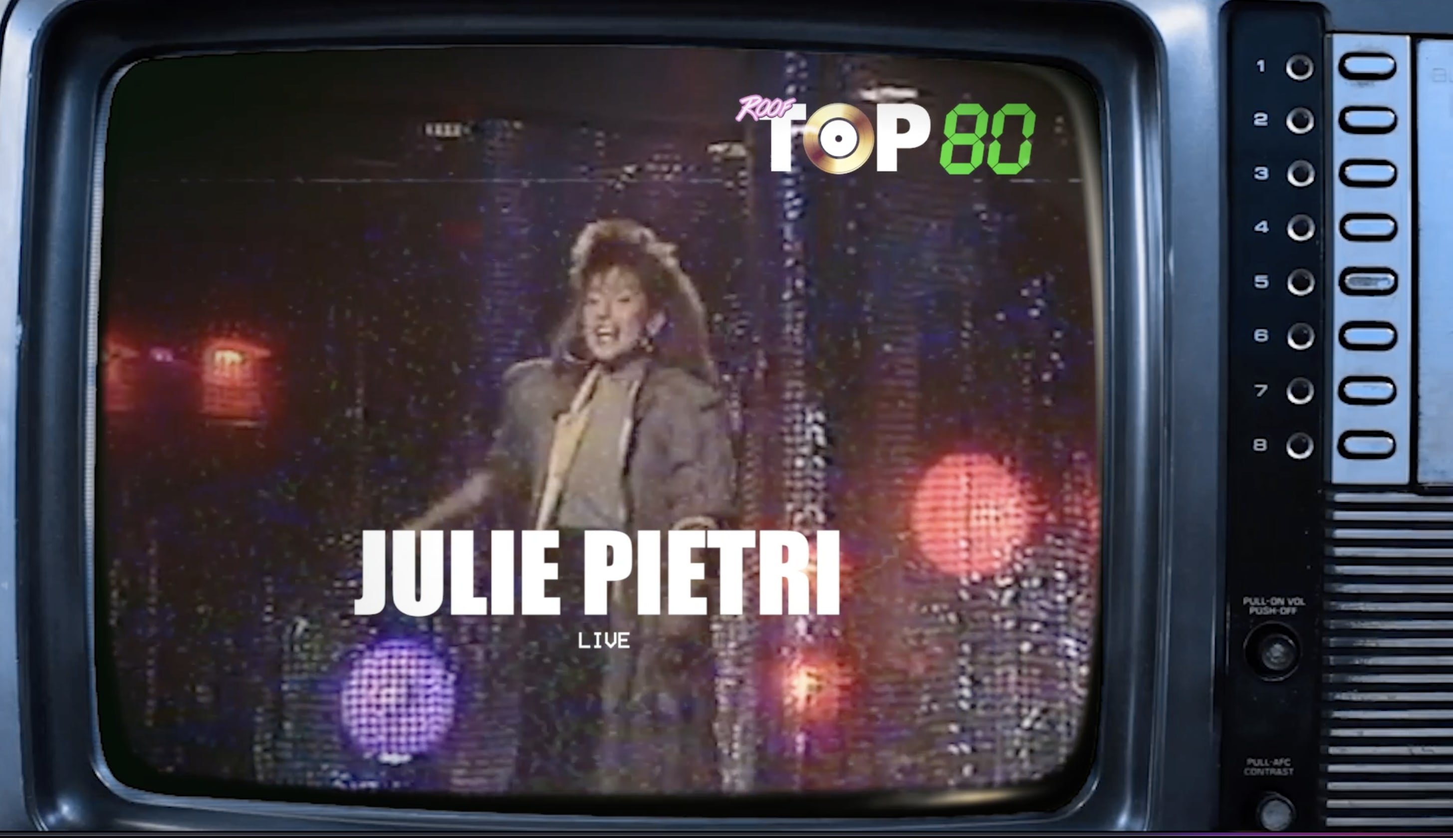 R2 Rooftop • Rooftop 80 • Julie Pietri ( Live ) • Dj Philippe Corti