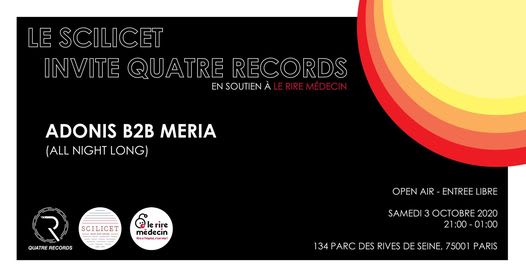 Quatre Records @ Scilicet : Adonis B2b Meria