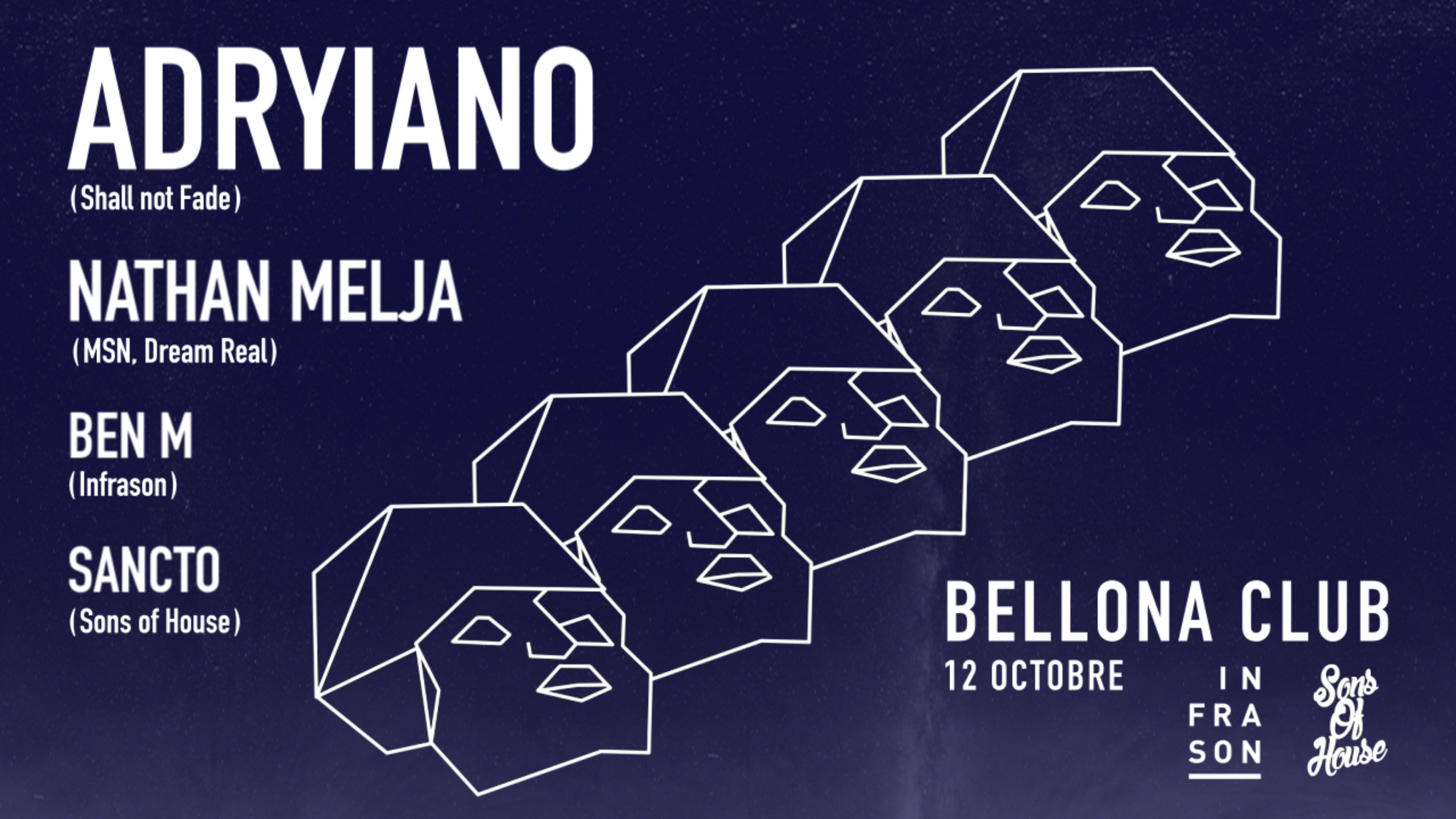 Sons Of House X Infrason Invitent Adryiano & Nathan Melja