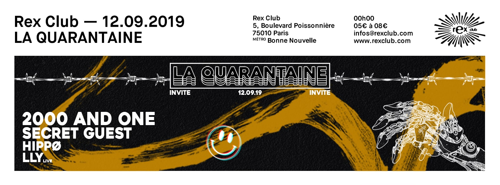 La Quarantaine Invite: 2000 And One, Hippø, Lly Live