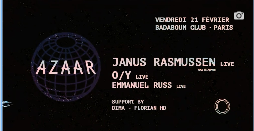 Azaar : Janus Rasmussen Live, O/Y Live, Emmanuel Russ Live