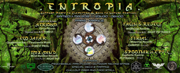 Entropia // 2 Stages | Atriohm | Fagin’S Reject And More