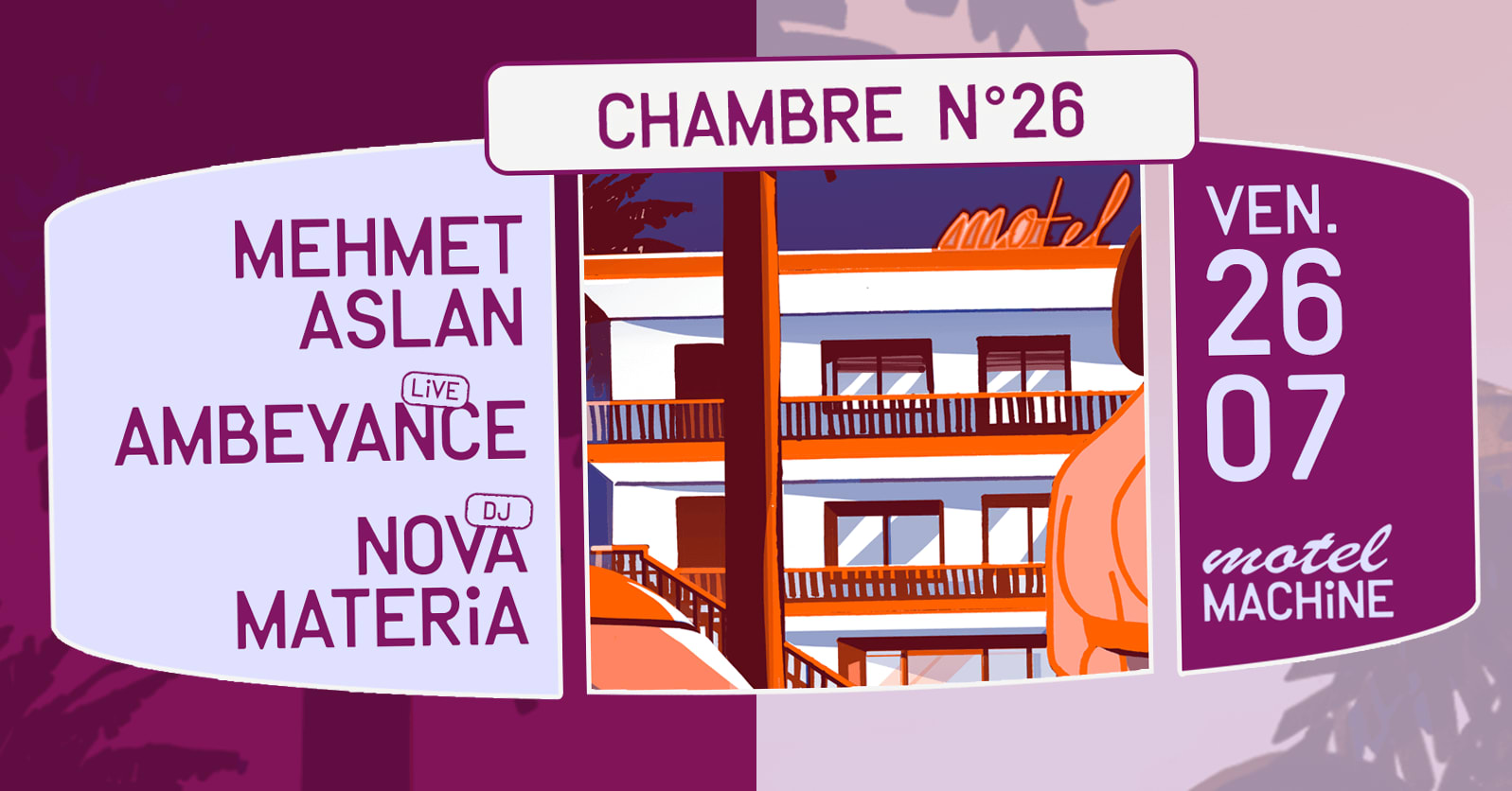 Motel Machine : Mehmet Aslan, Ambeyance, Nova Materia