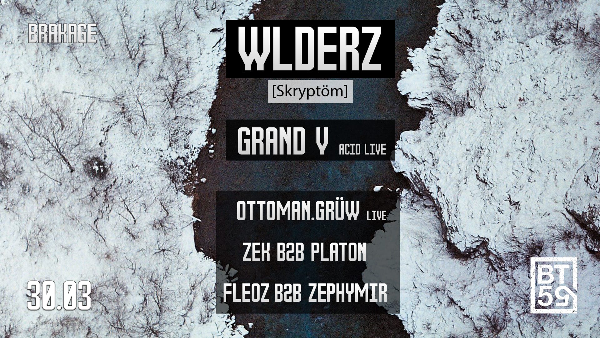 ☾ Brakage Invite Wlderz (Skryptöm)