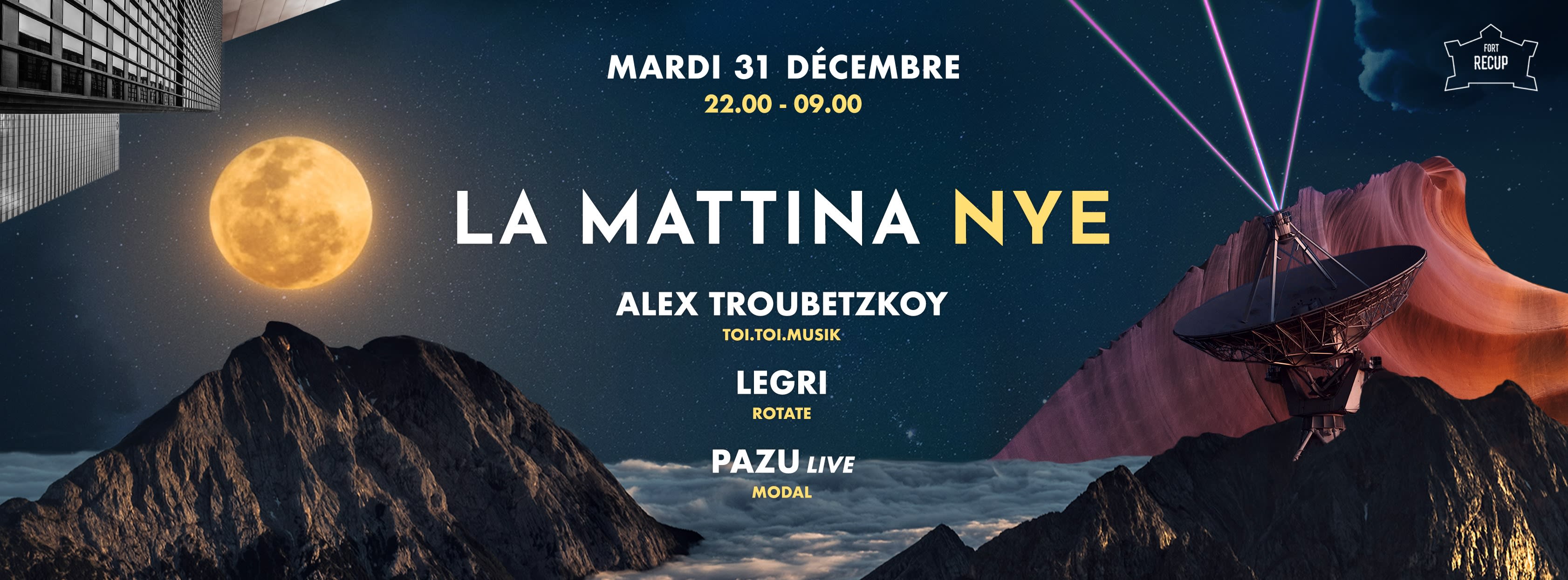 La Mattina Nye ๏ Fort Recup