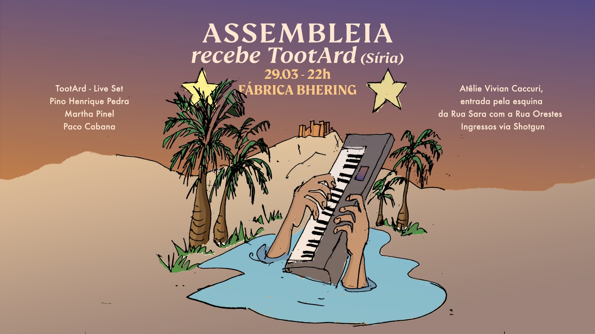 Assembleia Recebe Tootard (Síria)