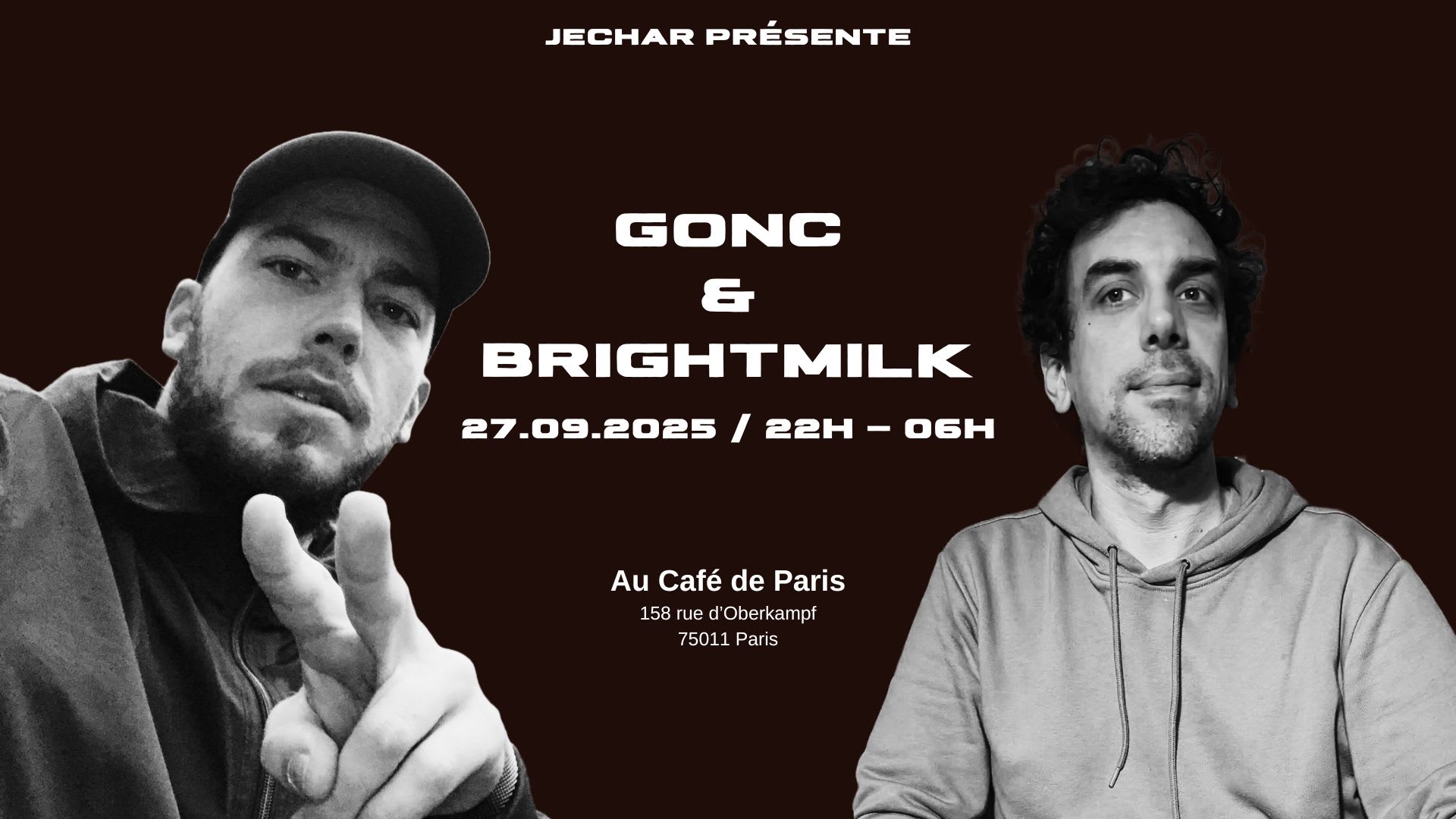 House N Techno Au Café De Paris /// Gonc & Brightmilk