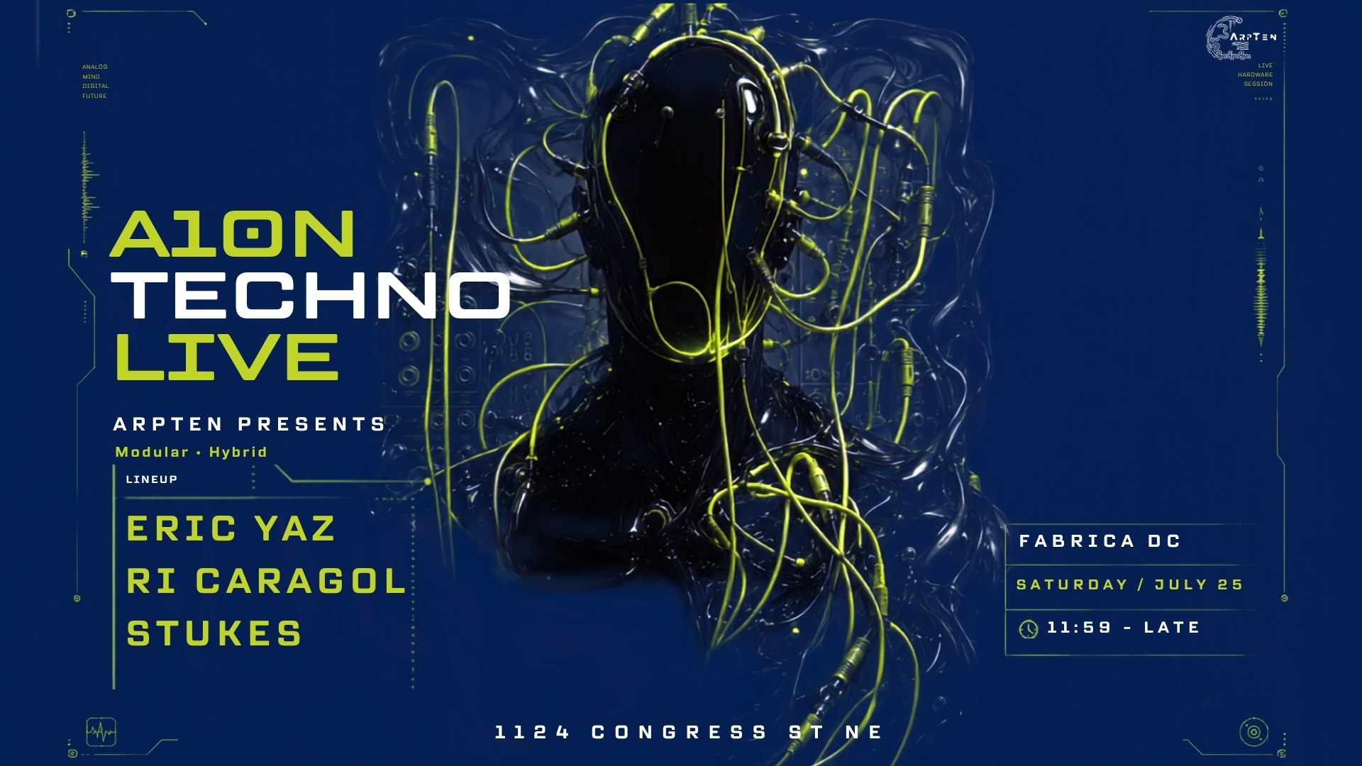 Arpten Presents: A10n Techno Live