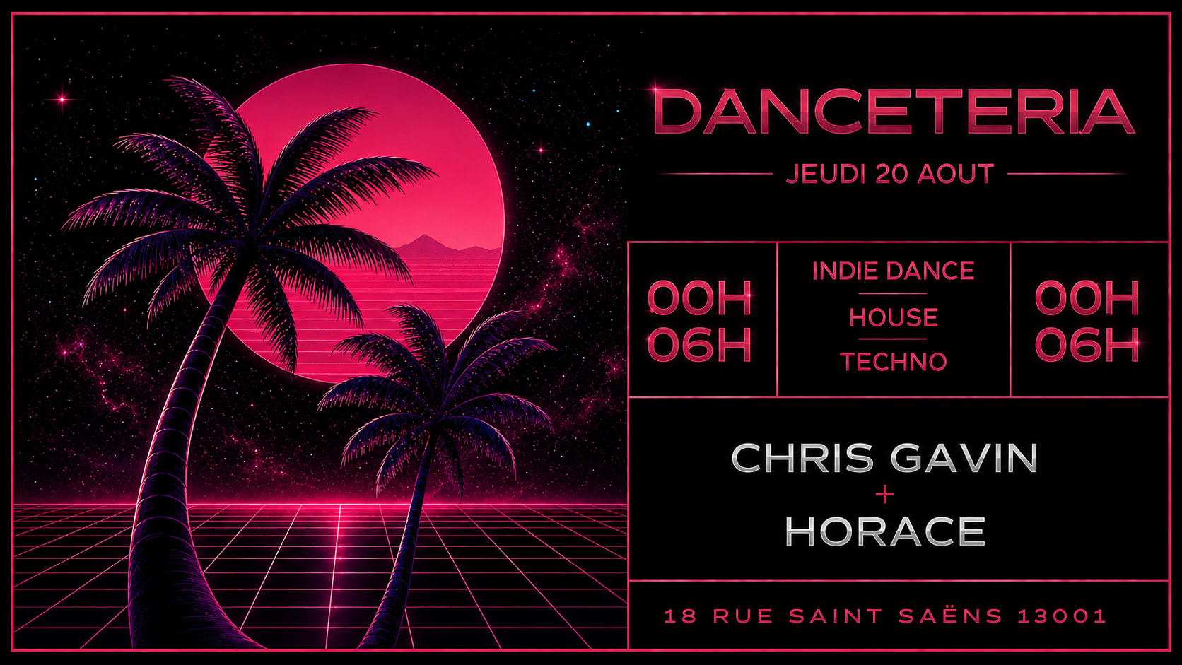 Technoteria W/ Chris Gavin + Horace