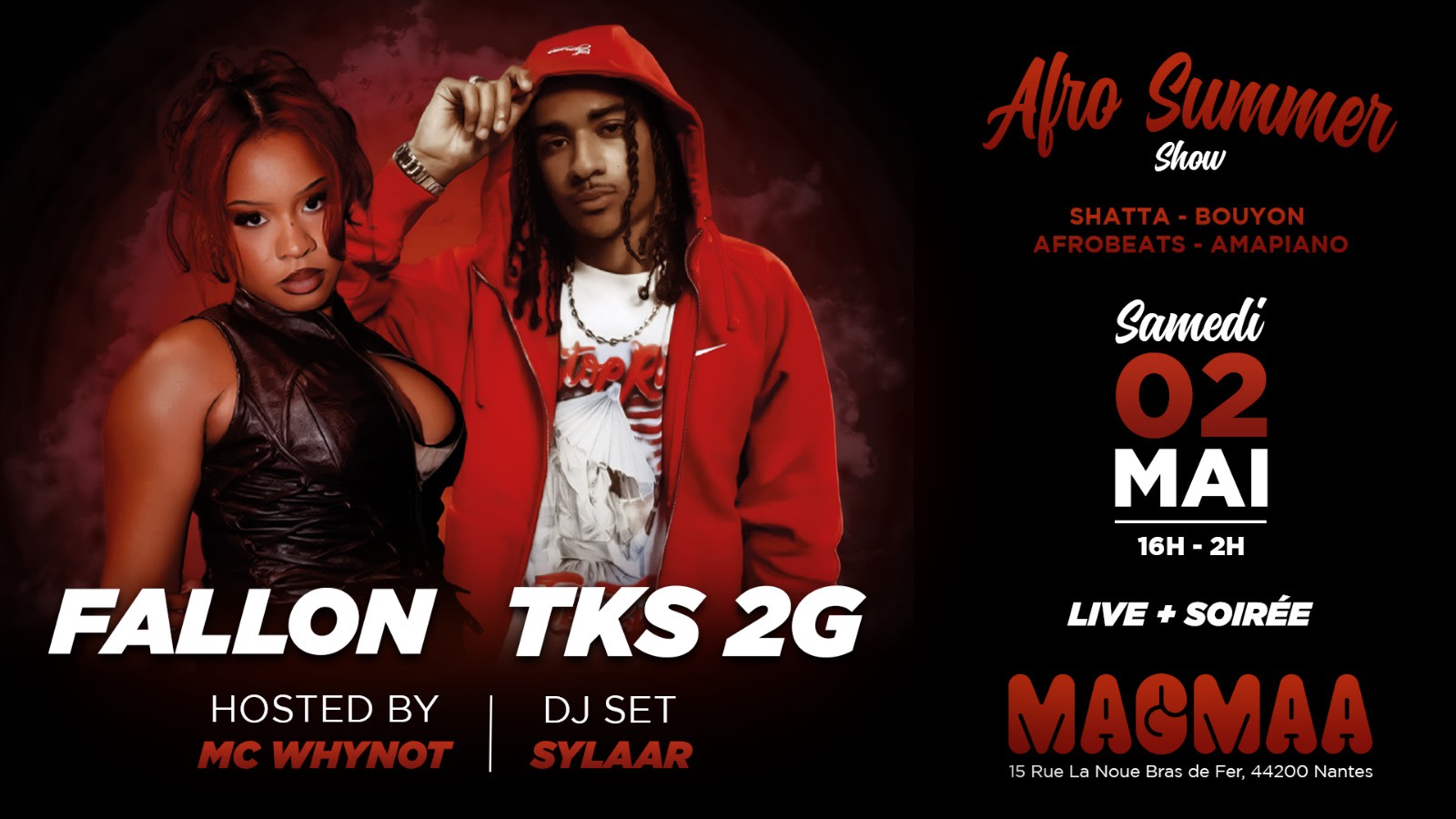 Afro Summer Show  ( Tks 2g - Fallon ) Nantes