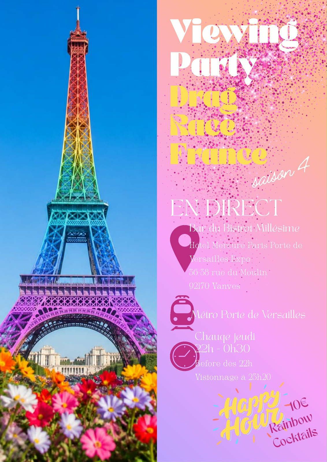 ✨ Drag Race France Viewing Party En Direct - Ep.5 ✨