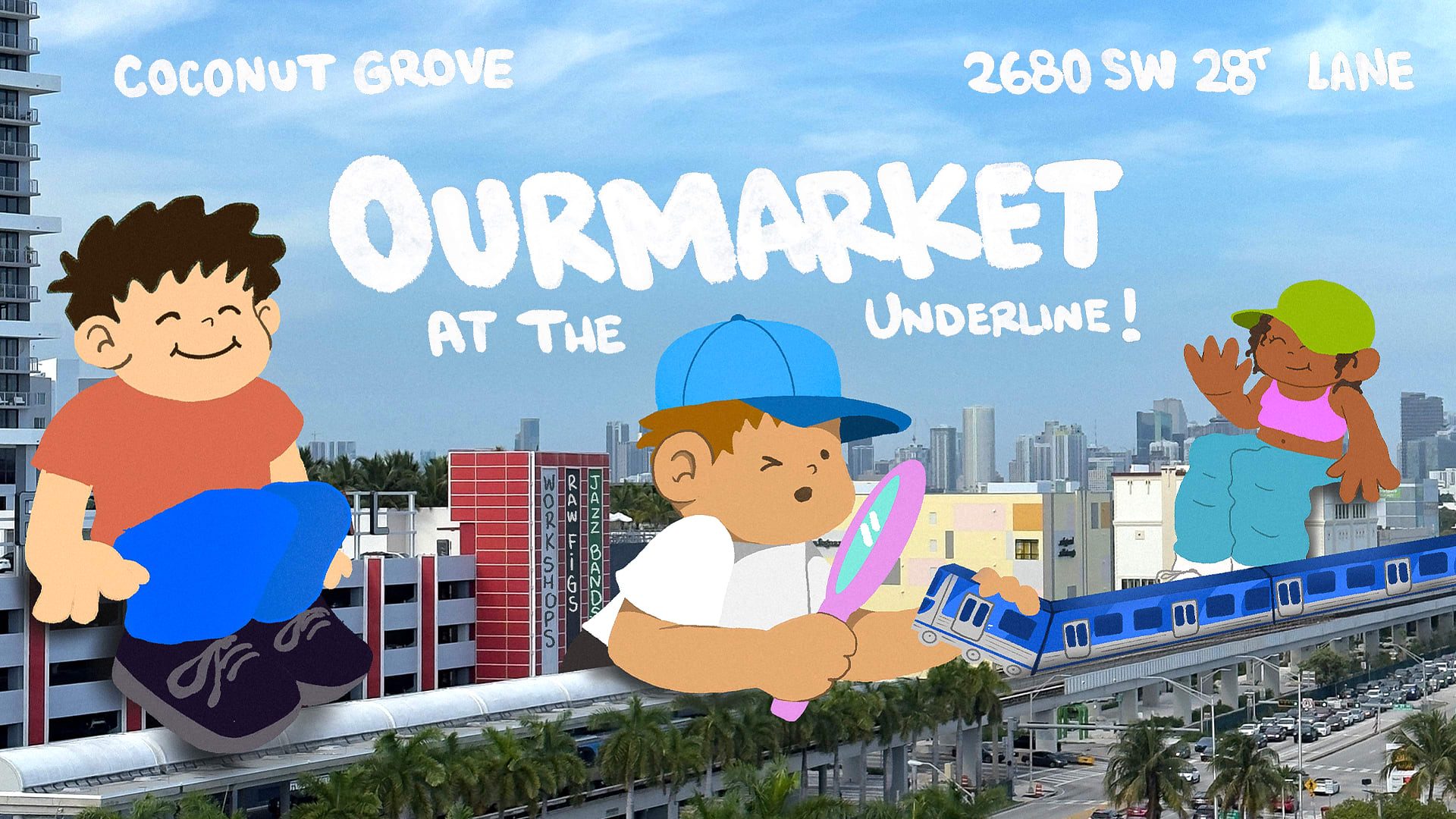 Ourmarket At The Underline!