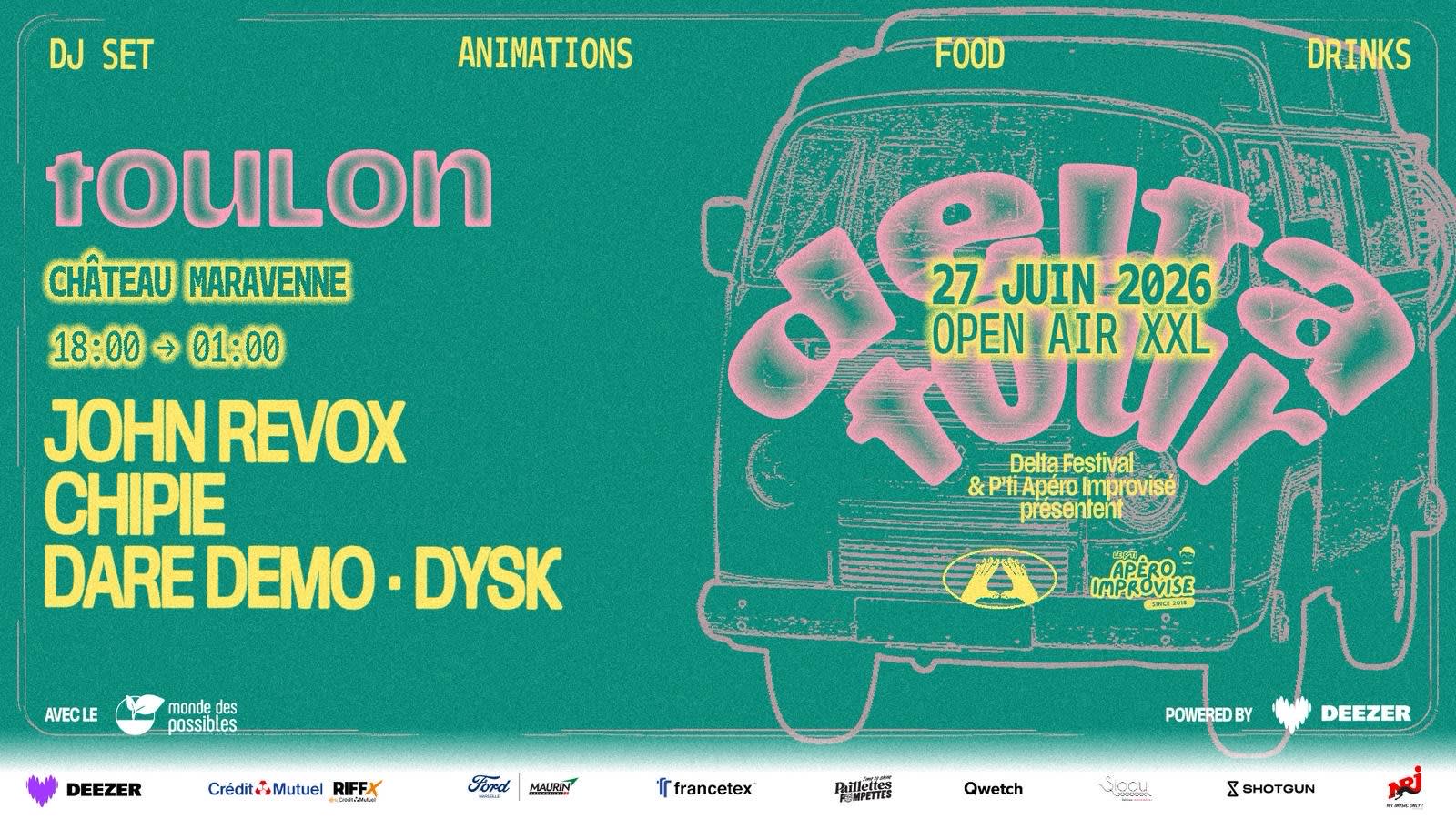 [Open Air] Delta Tour X Pti Apéro Improvisé