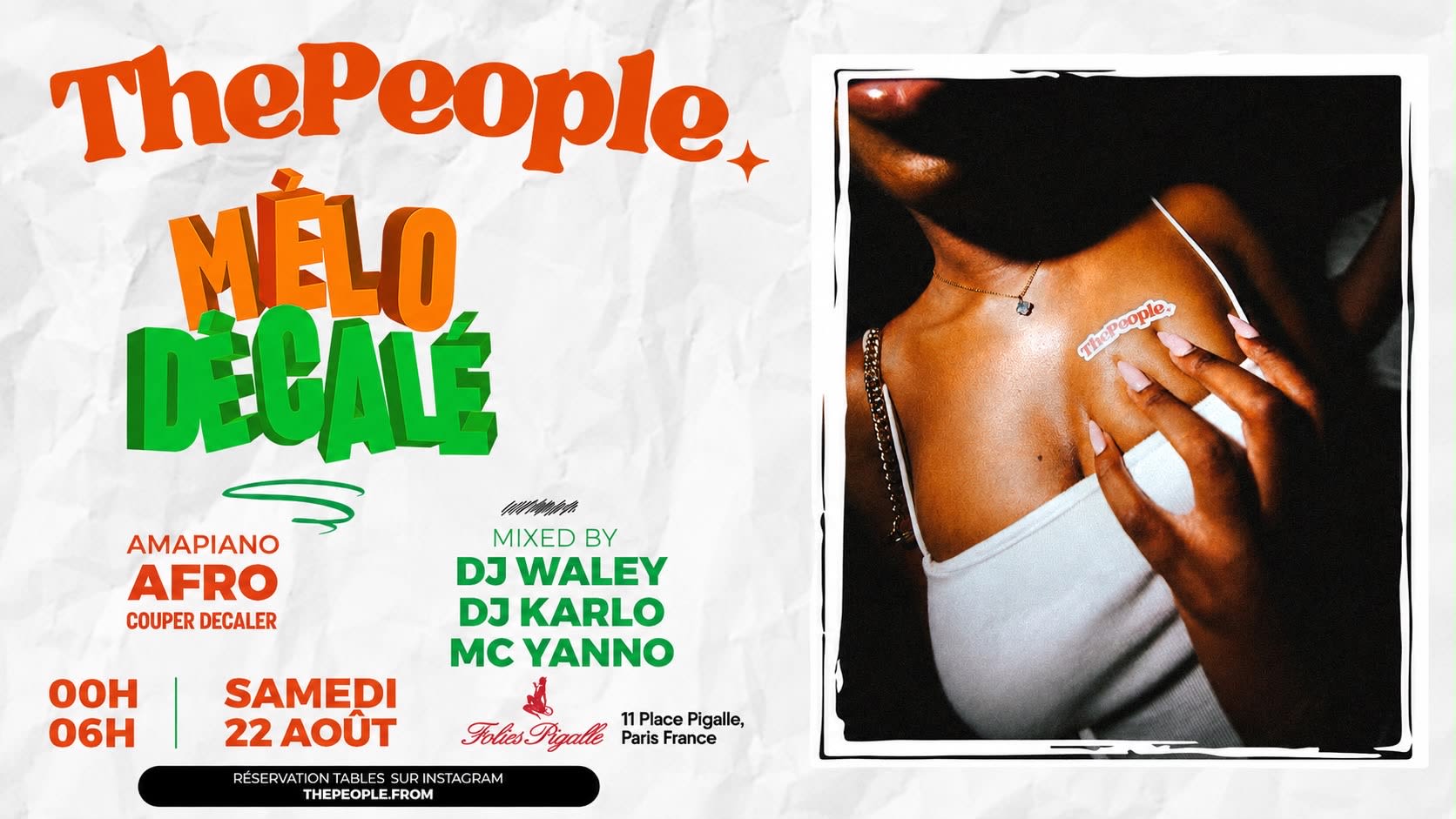 The People Édition Mélo Décalé - Folies Pigalle