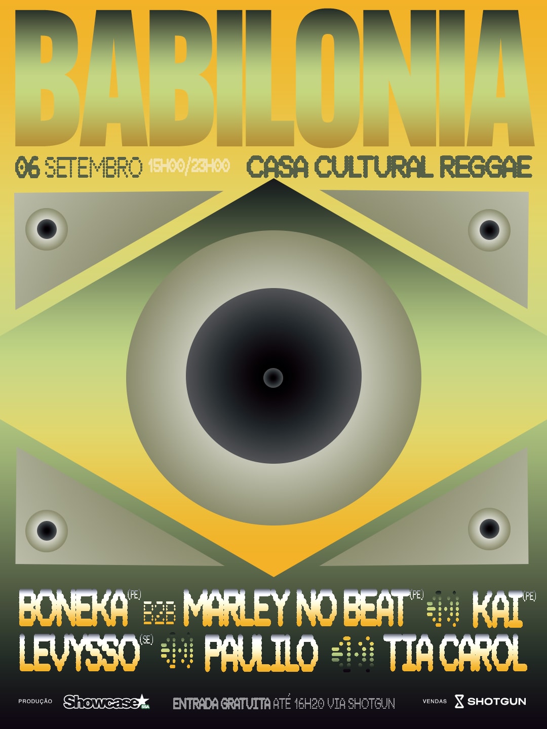 Babilonia (Pré-Feriado) @ Casa Cultural Reggae