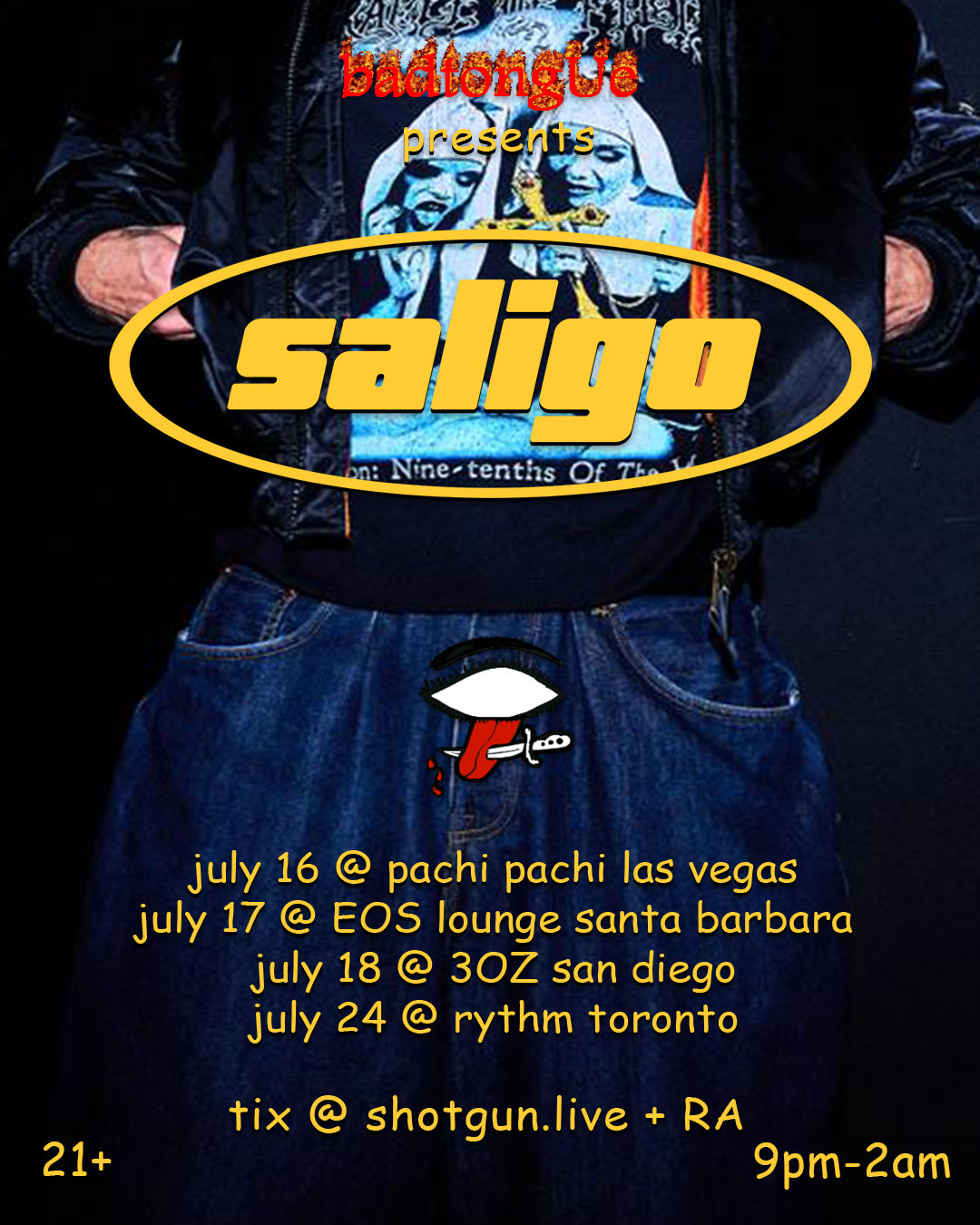 Badtongue Presents: Saligo @ Pachi Pachi