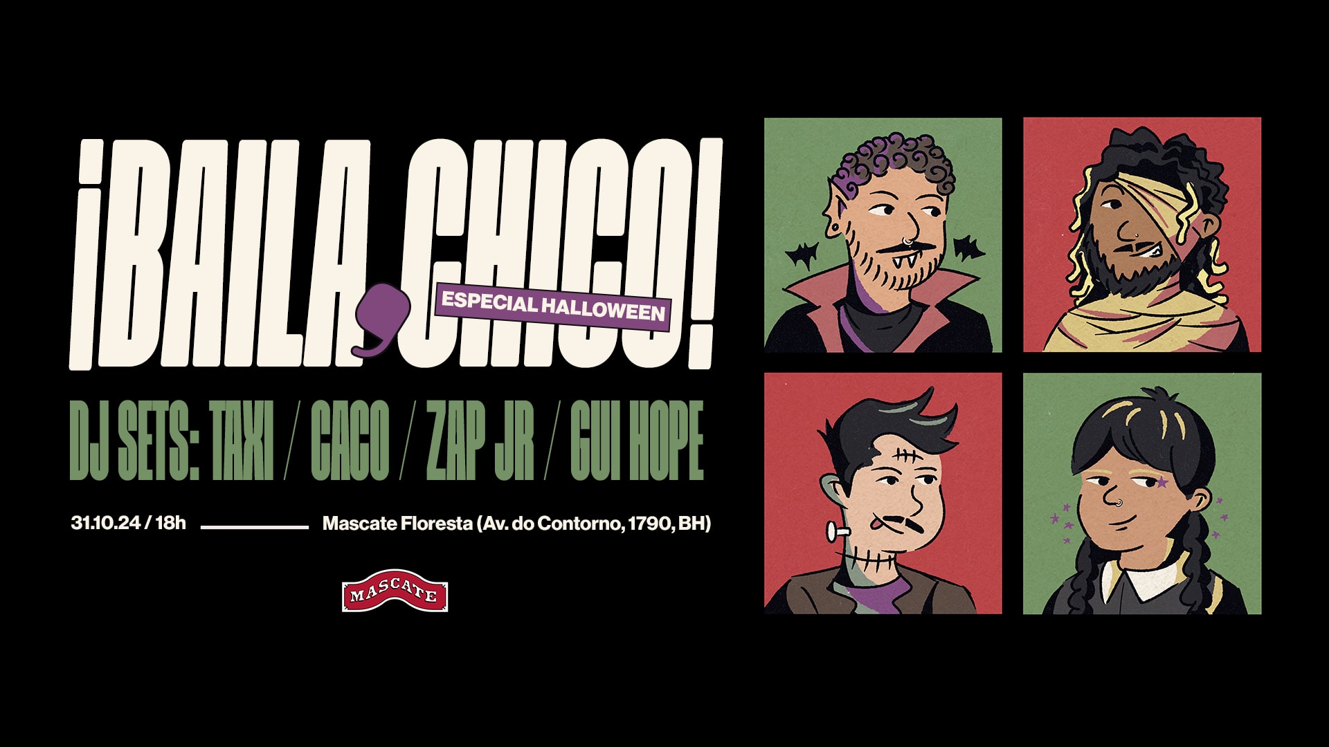 Baila Chico - Especial Hallowen