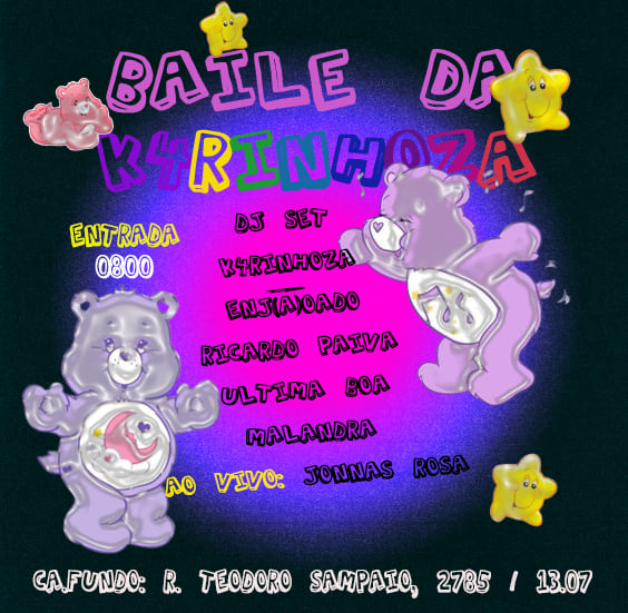 Baile Da K4rinhoza Especial Aniversário