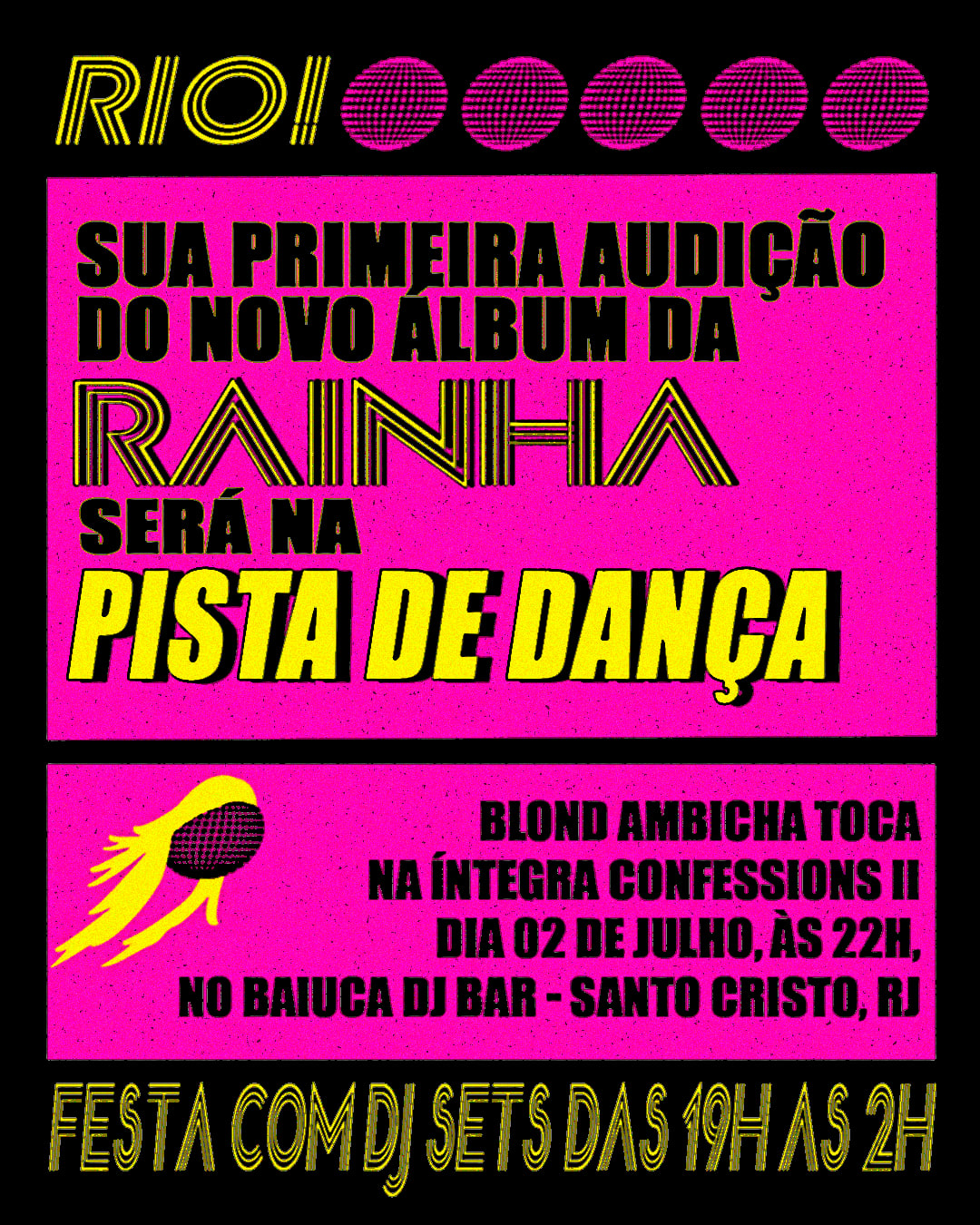 Blond Ambicha // Primeira Audição Do Confessions II (Rj)