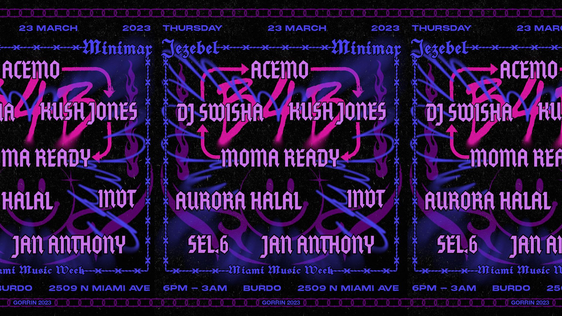 B4b: Acemo, Moma Ready, Dj Swisha, Kush Jones + Aurora Halal