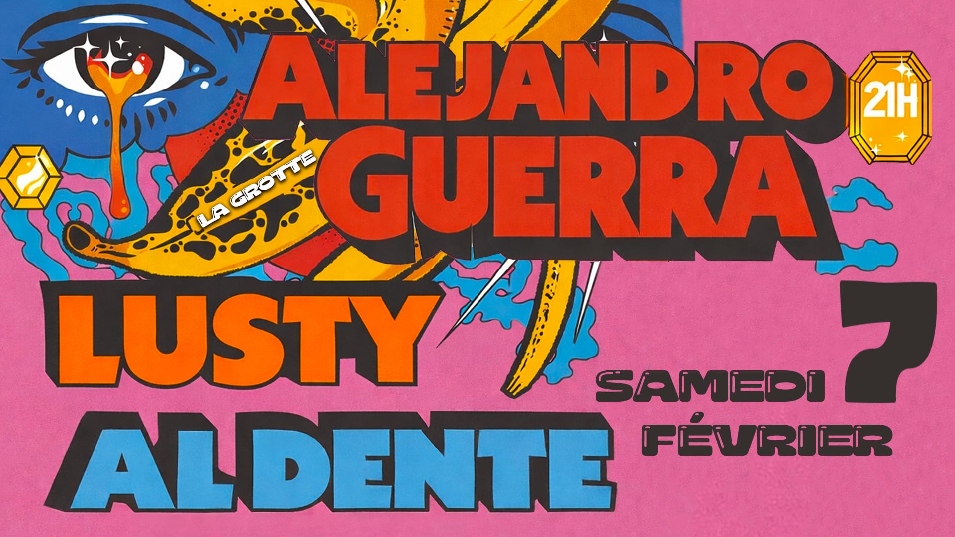 Al Dente X Saxo Guerra X Lusty - Serre Chevalier - La Grotte