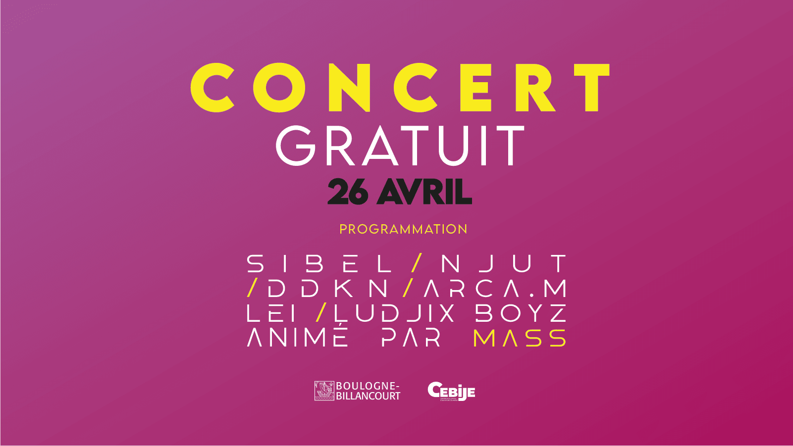 Concert Cebije 2024