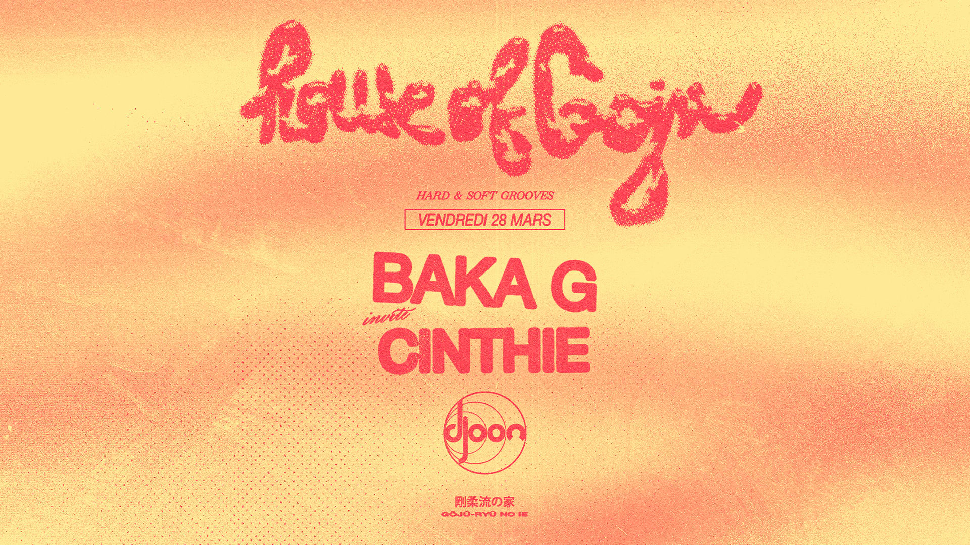 'house Of Goju' Baka G Invite Cinthie