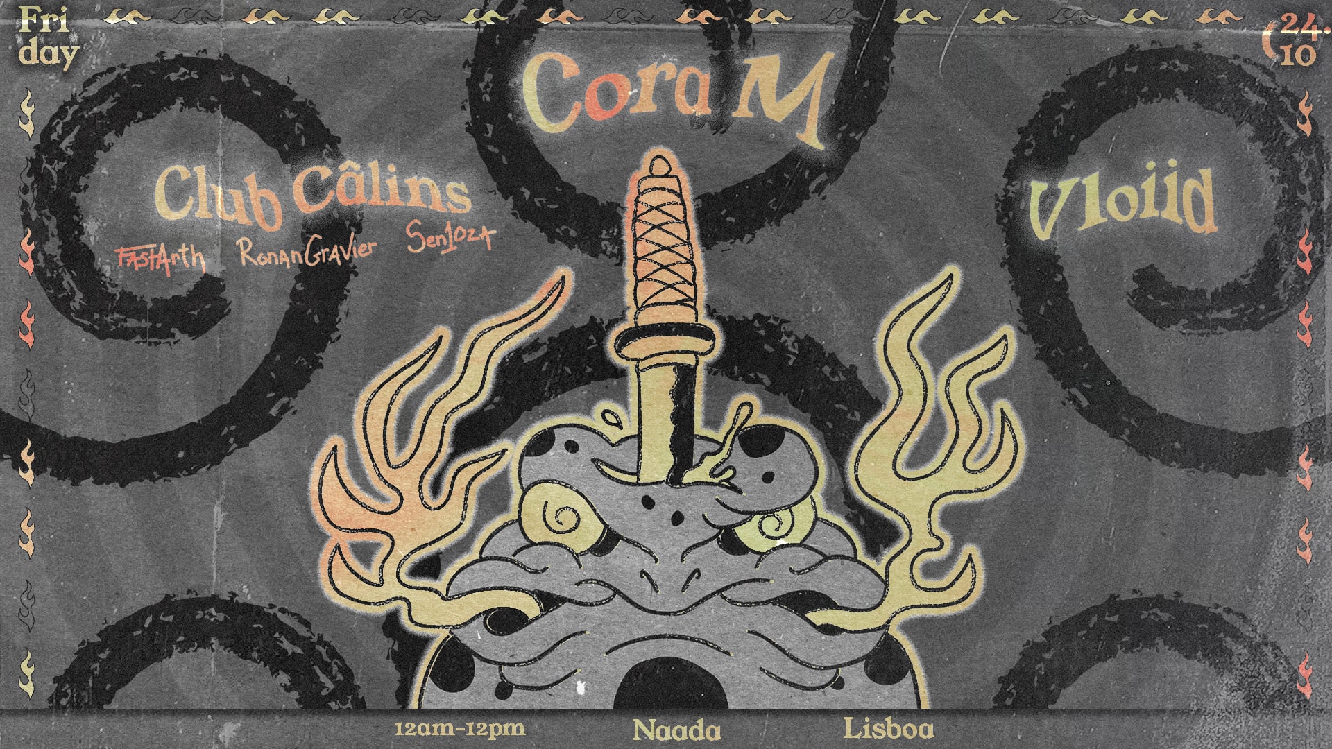 Naada Invites Club Câlins W/ Cora M, Fastarth & More